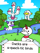 Duck Evolution: Merge Game screenshot 2