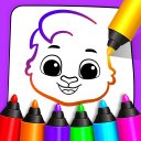 Drawing Games: Draw & Colour Icon