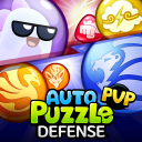 Auto Puzzle Defense : PVP Match 3 Random Defense