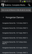Brahms: Complete Works screenshot 2