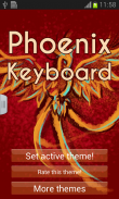 Phoenix Keyboard screenshot 1