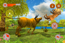 Wild Bull Family Survival Sim screenshot 5