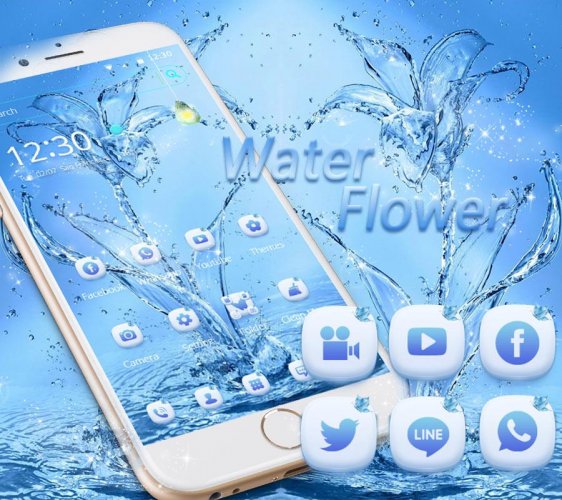 Wasser Blume Thema Blau Wasser 1 2 2 Download Android Apk Aptoide