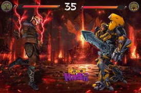 canavar vs robot Dövüş arenası screenshot 5