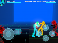 Stickman Neon Street Fighting screenshot 6