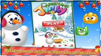 Christmas Jelly Match Three Game screenshot 0