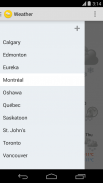 Weather Canada screenshot 2