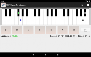 NDM - Piano (Learning to read musical notation) screenshot 0