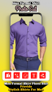 Man Formal Shirt Photo Suit screenshot 3