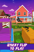 Flip Jump Trampoline Stunt man screenshot 9