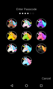 Magical Unicorn Lock screen Passcode, Unicorn 2019 screenshot 6