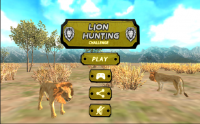 狮子追捕 Lion Hunting Challenge screenshot 6