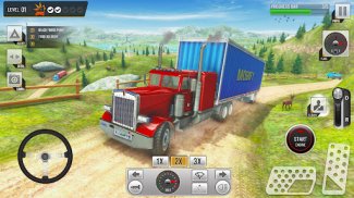 لعبة محاكاة شاحنة الأوروبية screenshot 5
