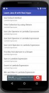 Learn Java 8 With Real Apps screenshot 0
