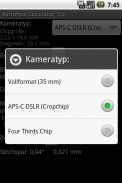 Astrofoto Calculator screenshot 1