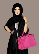 Girly Muslim Hijab Wallpaper screenshot 3