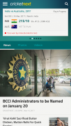 CricketNext – Live Score & News screenshot 1