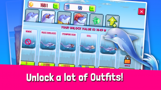 Rainbirth Dolphin Show Infinite Runner Water Race screenshot 7