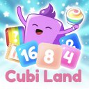 Cubi Land - Relaxing 2048 Puzzle Brain Teaser Game