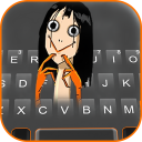 Creepy Momo 2 Keyboard Theme