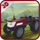 Farm Tractor Parking Icon