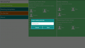 MinutesPad Free screenshot 11