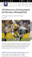 NOLA.com: LSU Football news screenshot 0