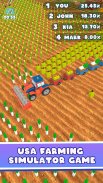 Harvester  Real Farming Simulator USA Tractor Game screenshot 1