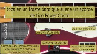 Guitarra eléctrica (Power Guitar) acordes, solos screenshot 2