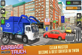 Trash Truck Driving Simulator: Driving Games 2020 screenshot 9