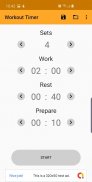 Workout timer screenshot 4