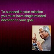 Beautiful thoughts by Dr.APJ Abdul Kalam screenshot 0