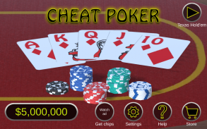 Cheat Poker screenshot 0