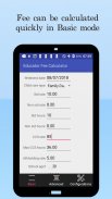 Educator Fee Calculator screenshot 2
