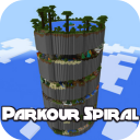 Map Parkour Spiral MCPE Icon