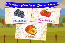 FRUITS FUN KIDS PUZZLE screenshot 2