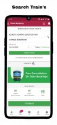 Indian Railway TrainGo Status for Where is myTrain screenshot 2