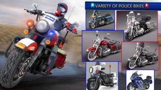 Police Motorbike Driving Sim 3D - Police Bike 2018 screenshot 5