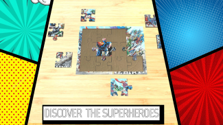 Superheroes Puzzle screenshot 0