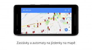 MHD Zlín:  online poloha screenshot 0