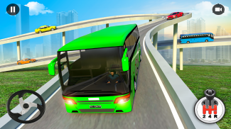 Coach Bus Simulator - City Bus Driving School Test screenshot 21