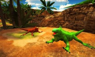 Simulador de selva de lagarto 3D screenshot 2