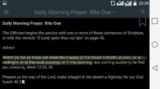 The Book of Common Prayer screenshot 4