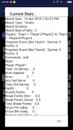 Tennis Stats Scorer free screenshot 2