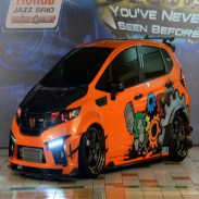 Modification of Honda Jazz Airbrush screenshot 0