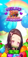 Nezuko Tanjiro Candy Bubble Shooter Rescue screenshot 7
