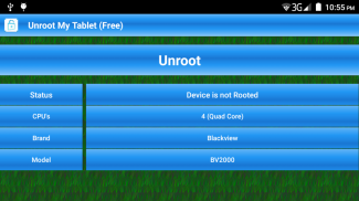 Unroot My Tablet (Free) screenshot 1