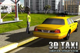 Città Taxi Driver 3D Simulator screenshot 2