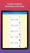 Birthday calendar reminder screenshot 12