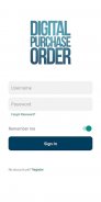 Digital Purchase Order screenshot 0